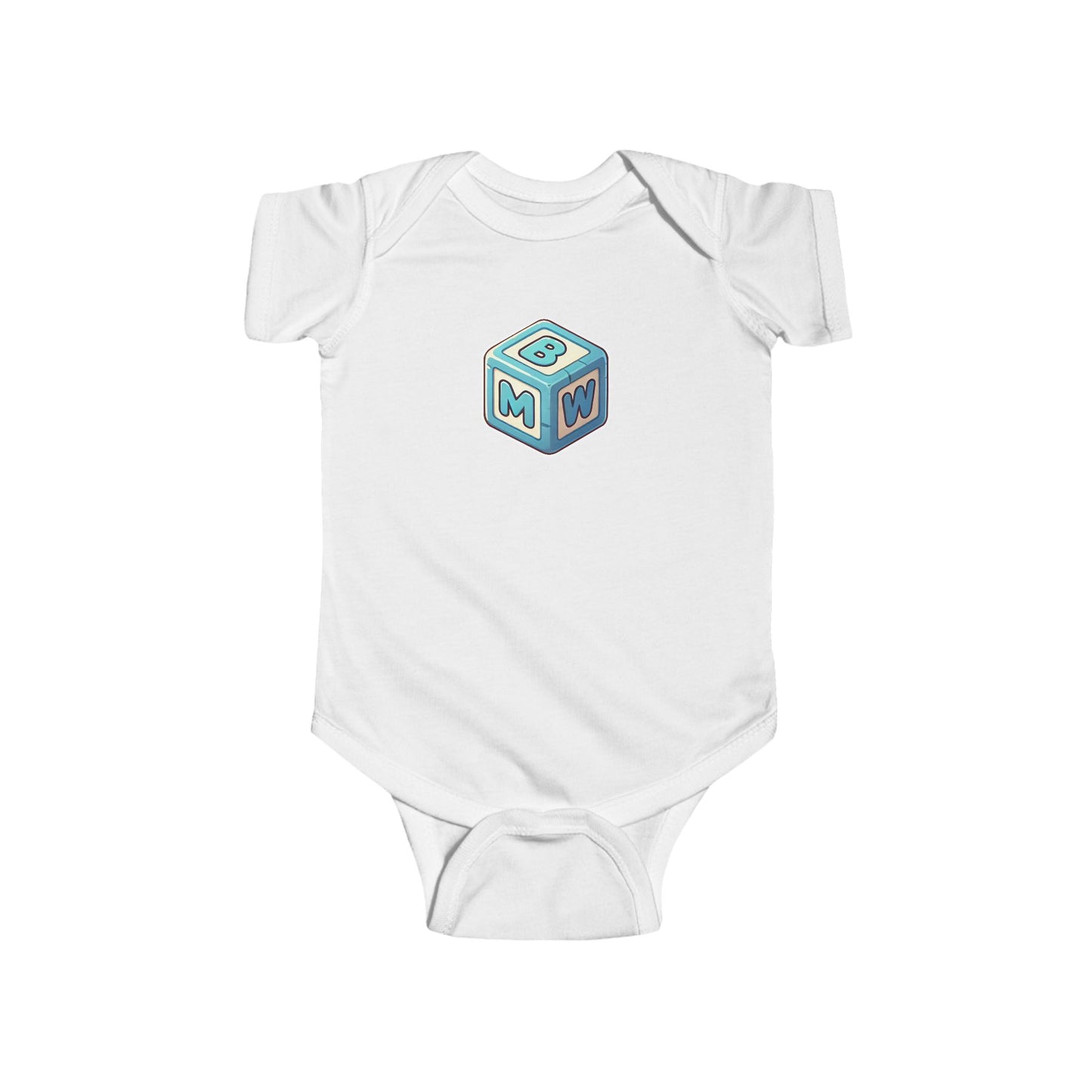 BMW Building Block Baby Onesie – Playful Automotive Infant Apparel