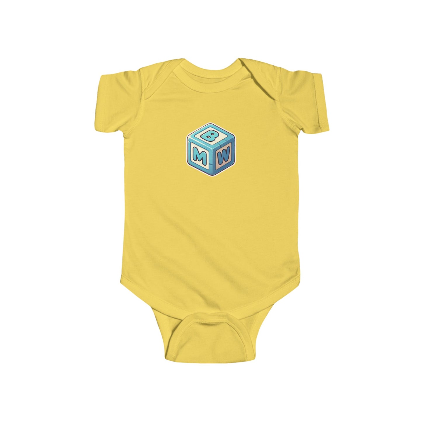 BMW Building Block Baby Onesie – Playful Automotive Infant Apparel