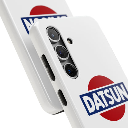 Back view of the White Samsung Galaxy S24 Datsun phone case.