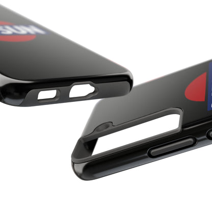 Side view of the Black Samsung Galaxy S22 Datsun phone case