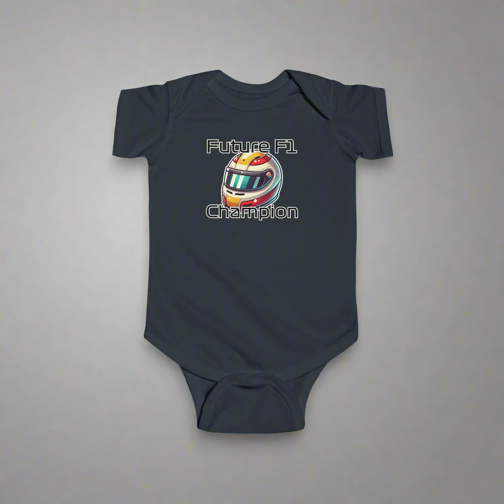 Future F1 Champion Onesie – Motorsport-Inspired Infant Apparel