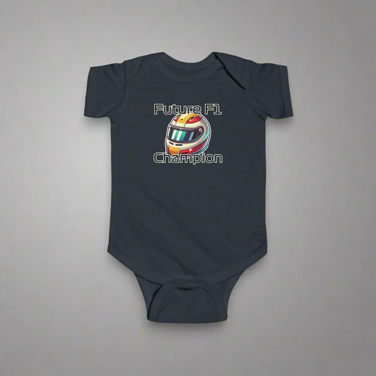 Future F1 Champion Onesie – Motorsport-Inspired Infant Apparel