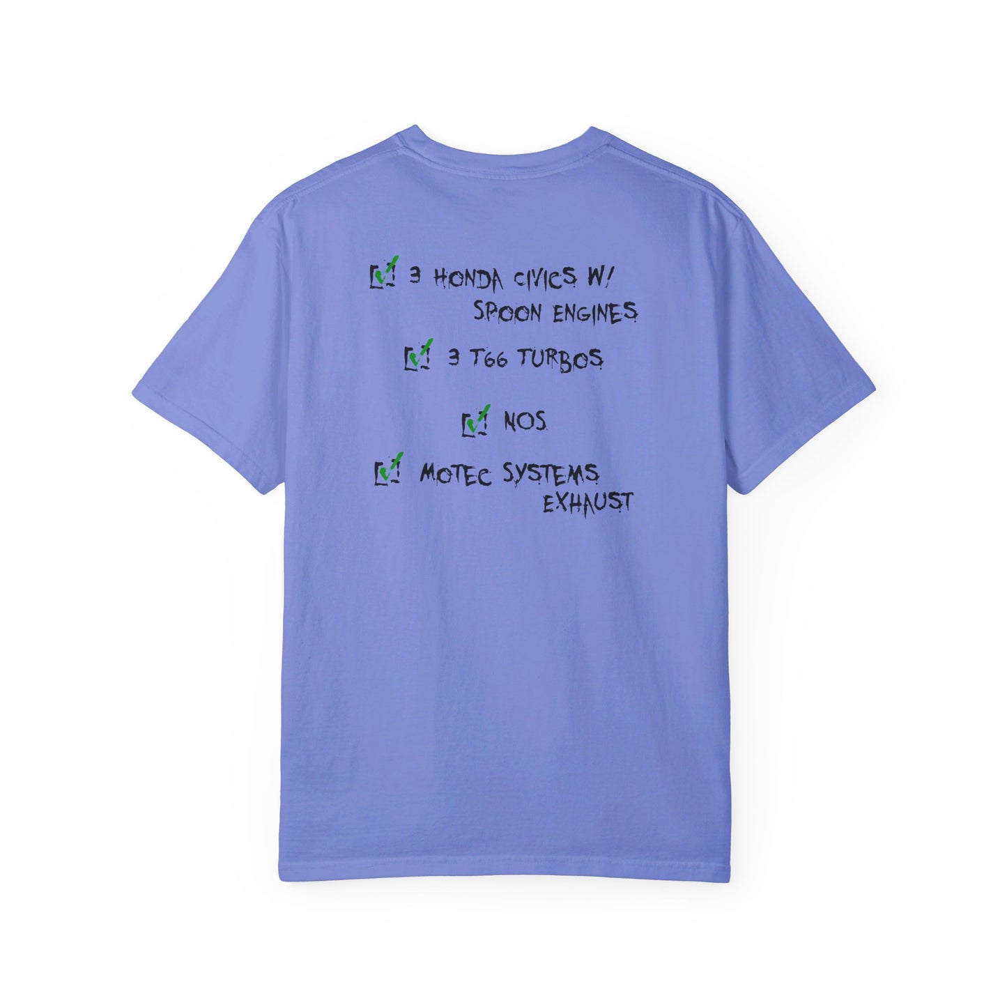 3 Honda Civics with Spoon Engines T-shirt