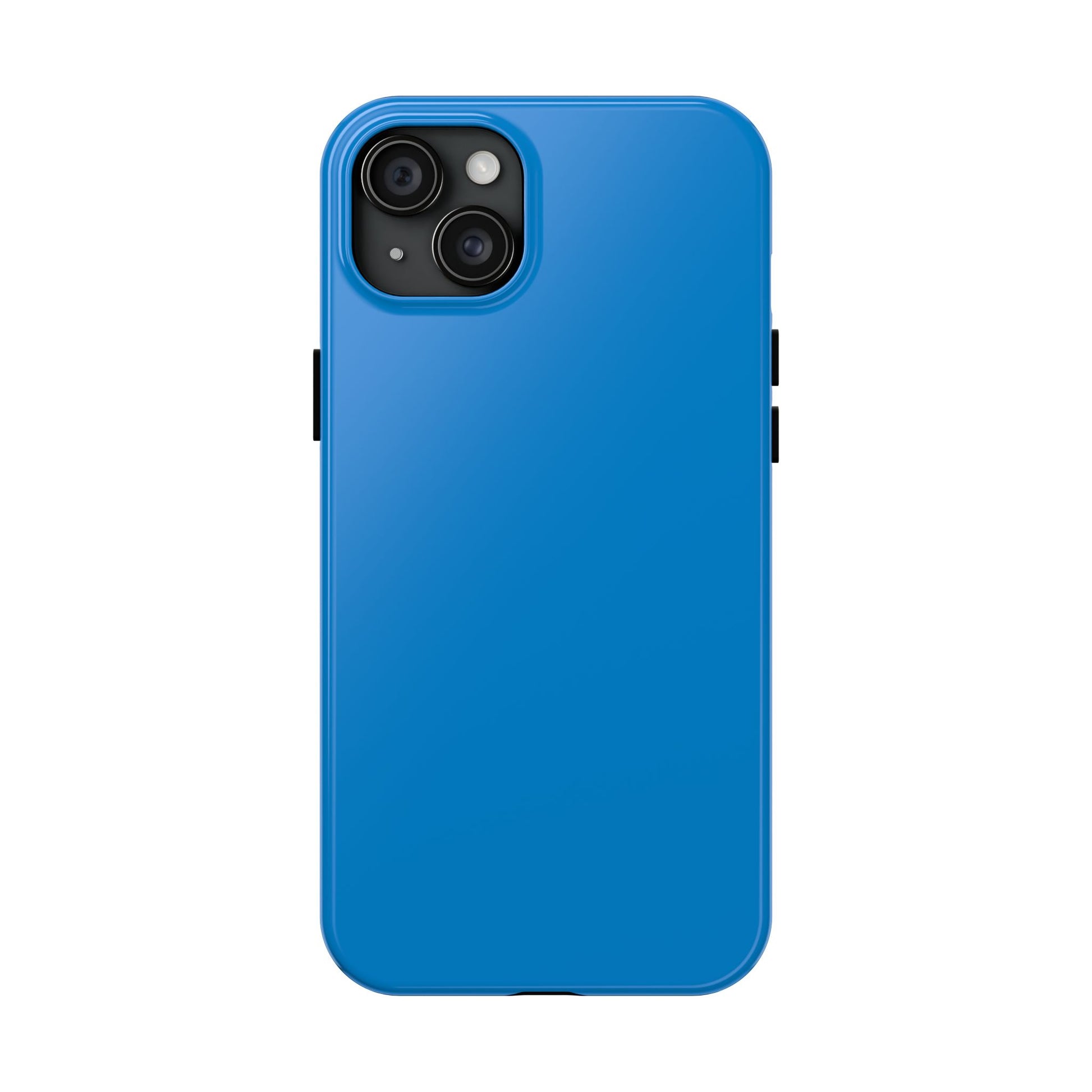 Primary view of iPhone 15 Plus BMW Laguna Seca Blue phone case. 