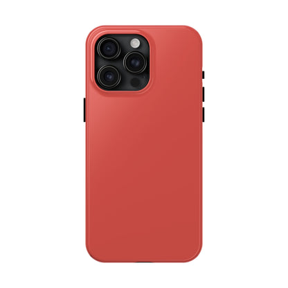 Primary view of iPhone 15 Pro Max BMW Sakhir Orange phone case. 