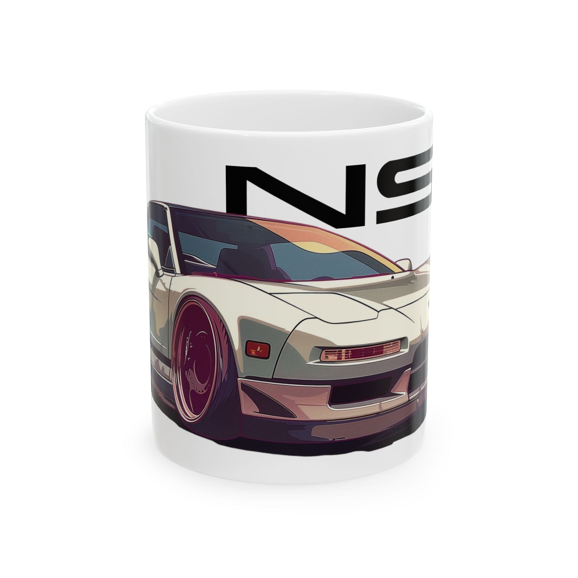 1st Gen Acura NSX mug with car illustration