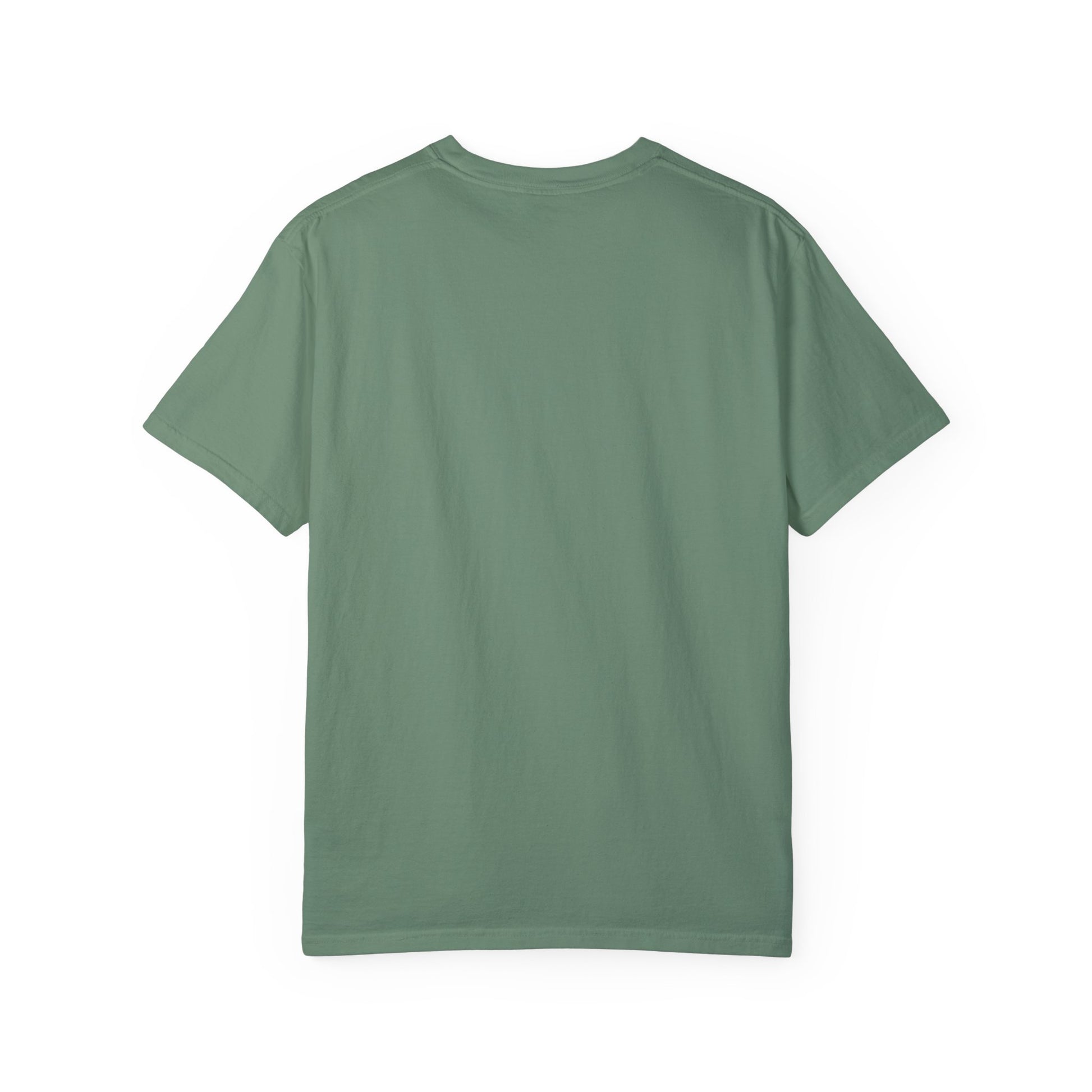 Back of the Light Green Nissan 300ZX T-Shirt showing no logo or text. 300ZX fan gift t-shirt