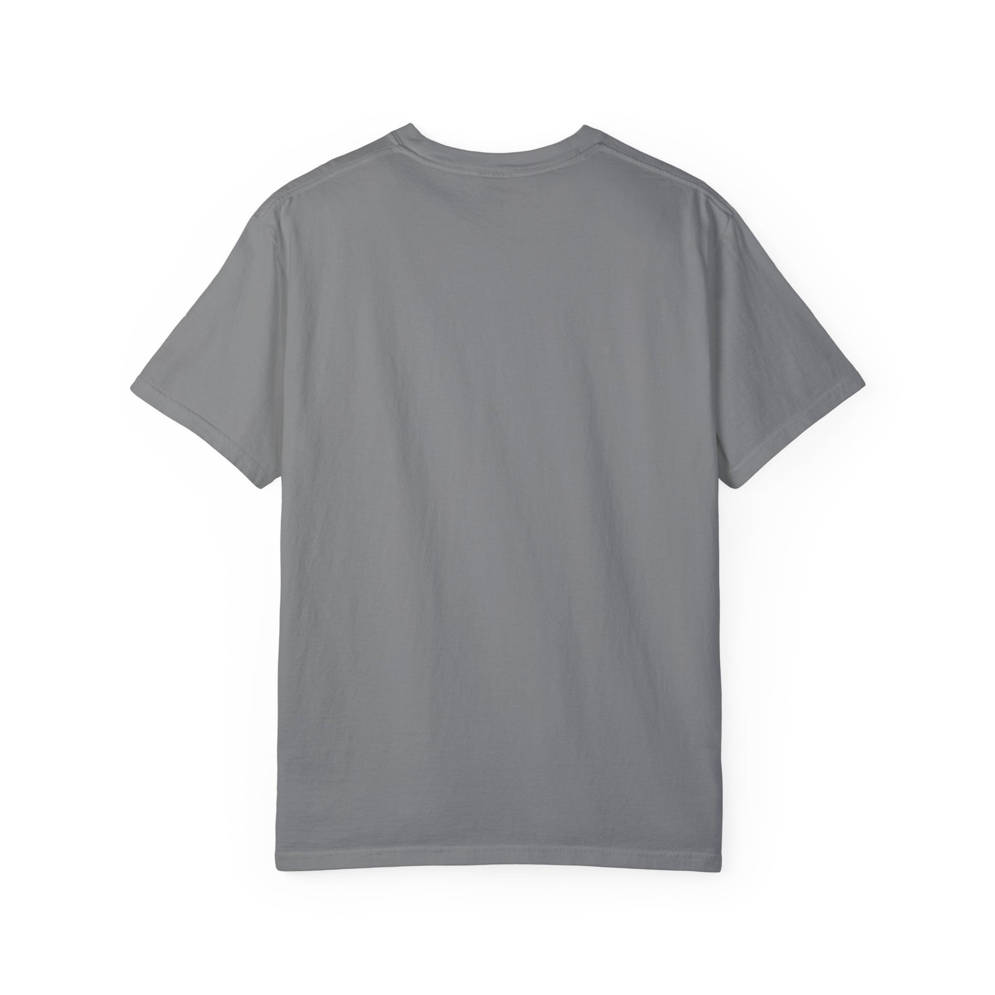 Back of the Light Grey Nissan 300ZX T-Shirt showing no logo or text. Classic Nissan 300ZX logo shirt.