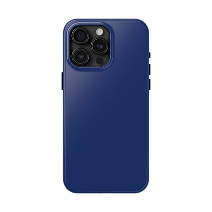 Primary view of iPhone 15 Pro Max BMW Tanzanite Blue phone case. 