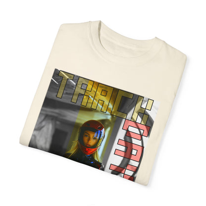 Folded view Track Day Ivory T-shirt
