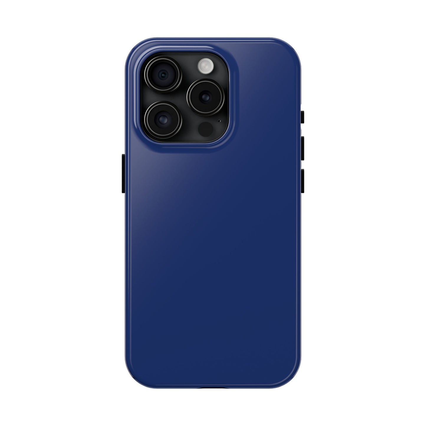 Primary view of iPhone 15 Pro BMW Tanzanite Blue phone case. 