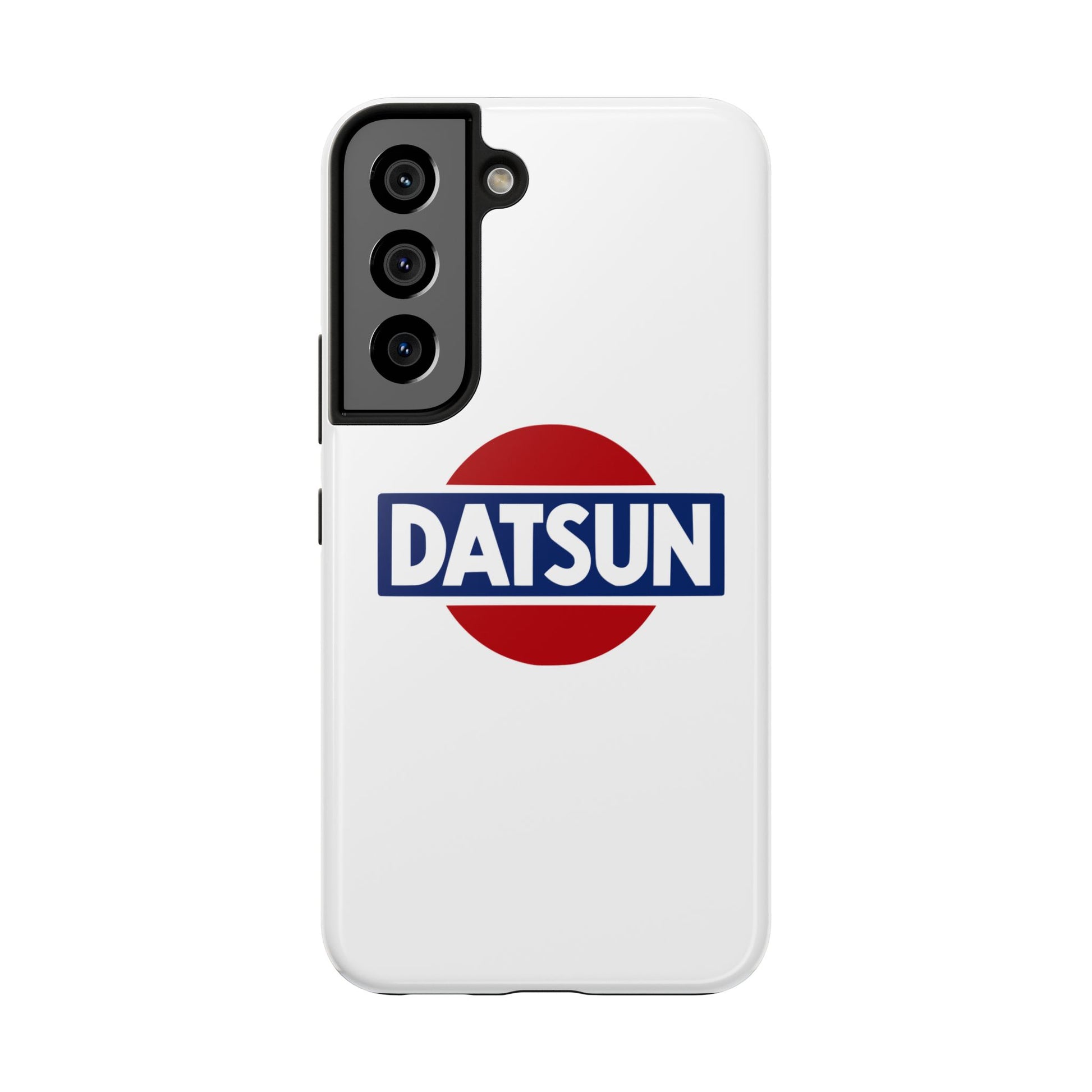 Primary view of White Samsung Galaxy S22 Datsun phone case.