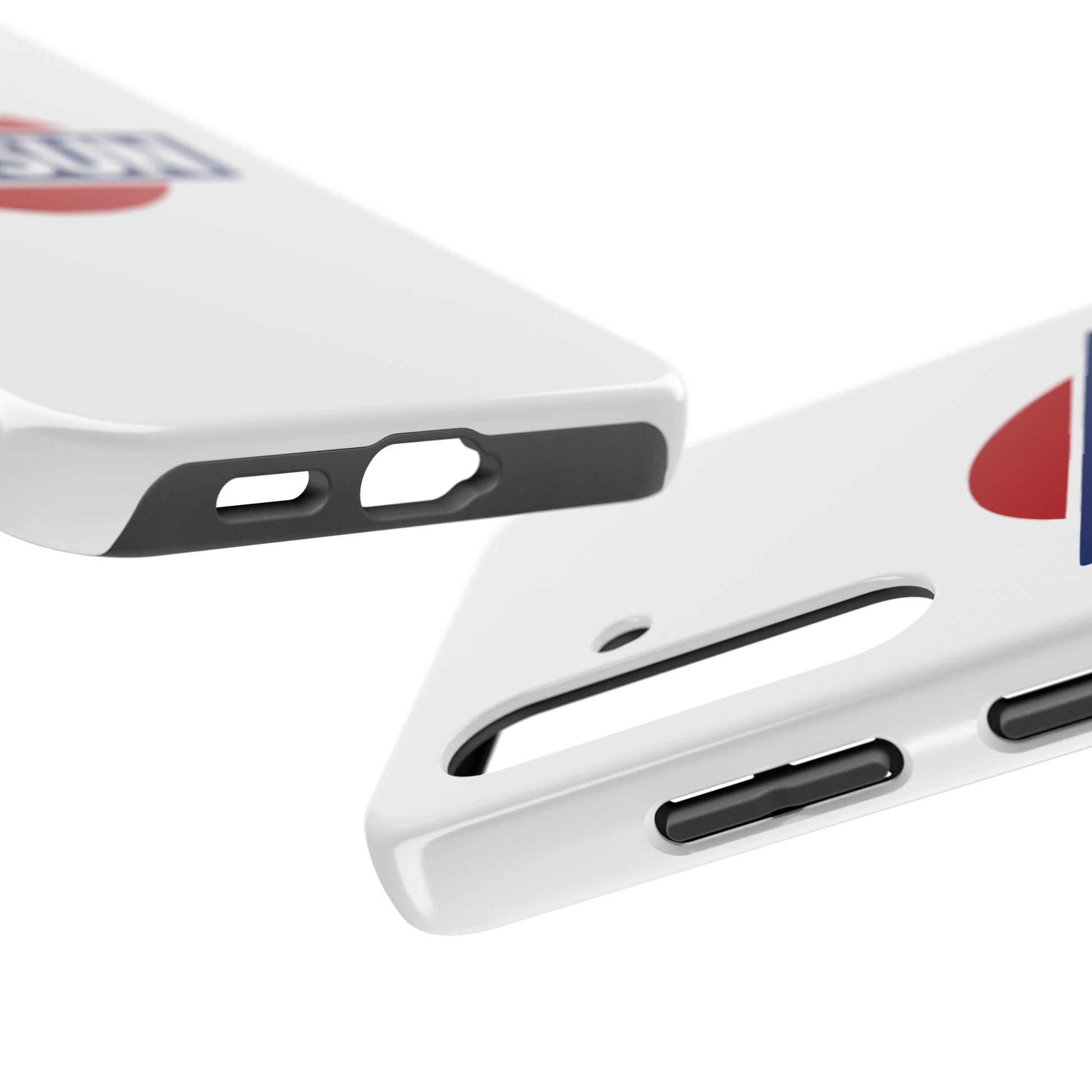 Side view of the White Samsung Galaxy S24 Datsun phone case