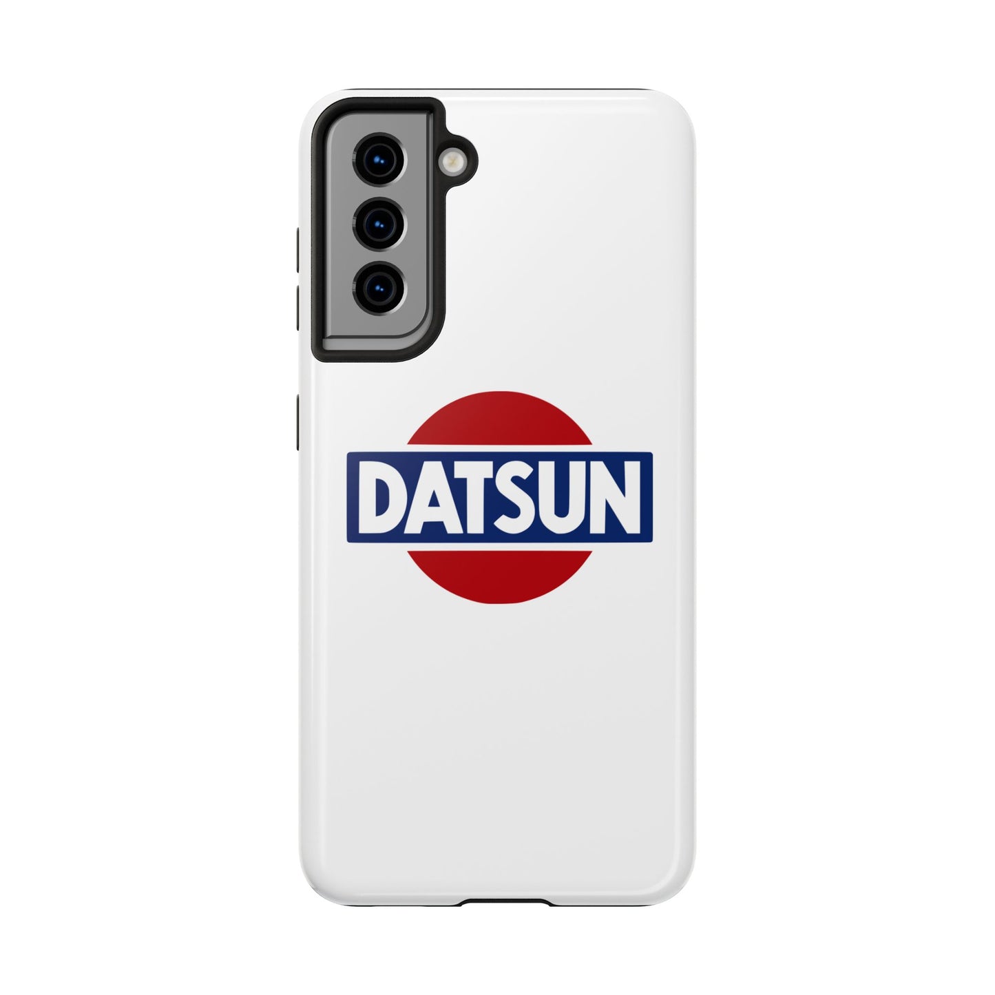 Primary view of White Samsung Galaxy S21 Datsun phone case.