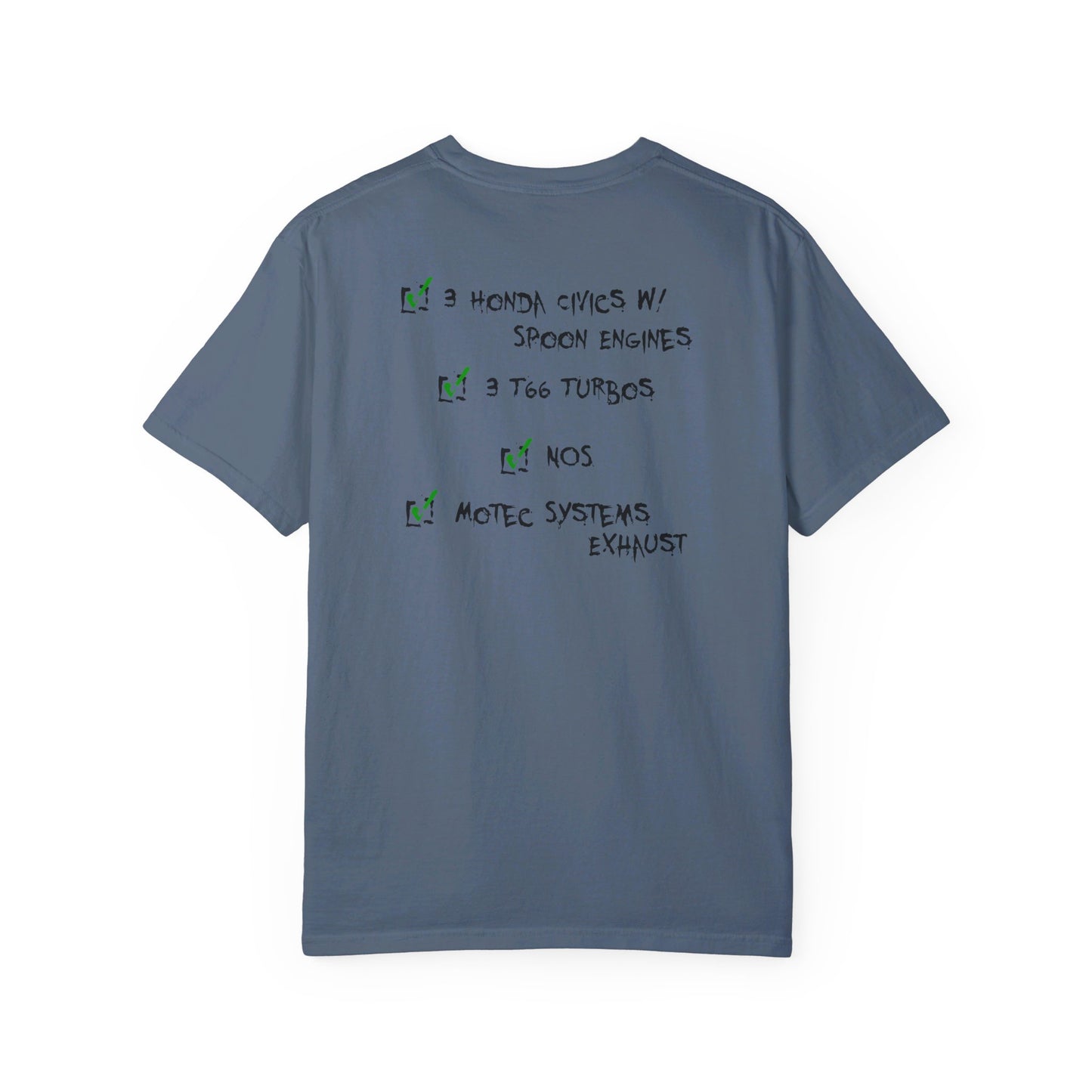 3 Honda Civics mit Spoon Engines T-Shirt