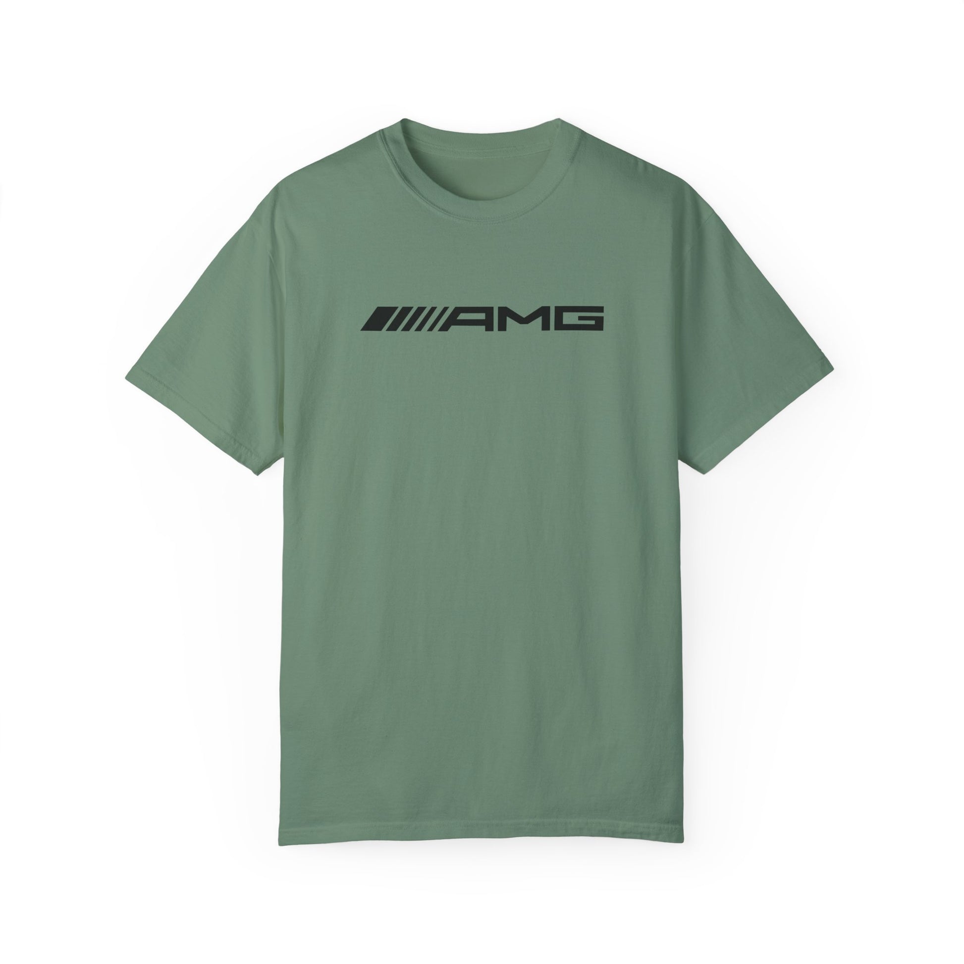 Green AMG T-Shirt with black text.
