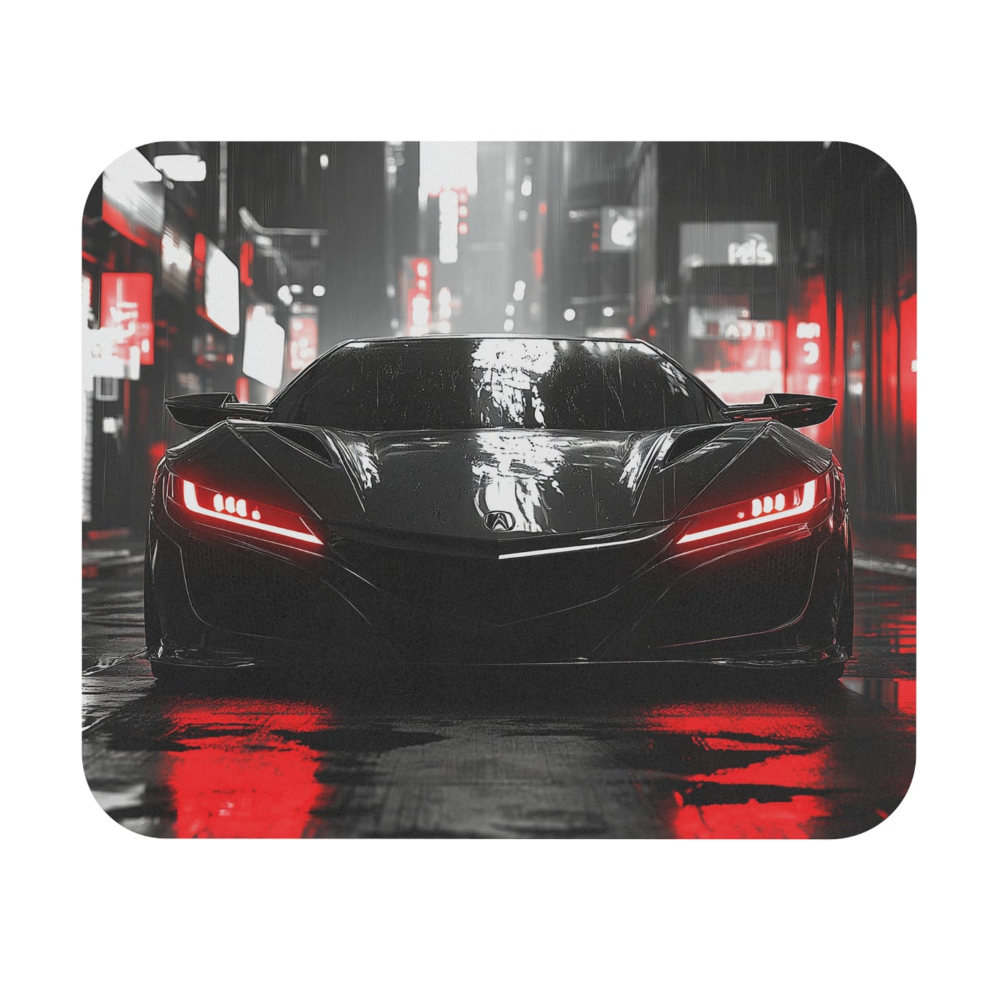 2nd Generation Acura NSX mouse pad on a white background