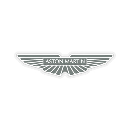 2 inch Transparent sticker with the Aston Martin logo.