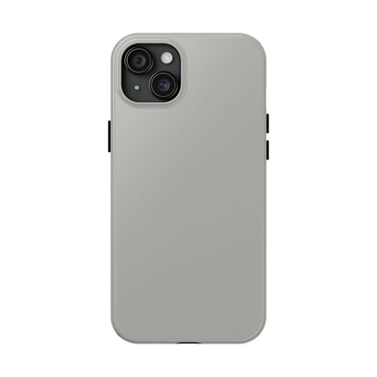 Primary view of iPhone 15 Plus Aston Martin Silver Birch phone case. 