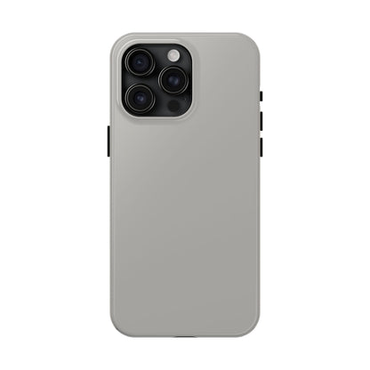 Primary view of iPhone 15 Pro Max Aston Martin Silver Birch phone case. 