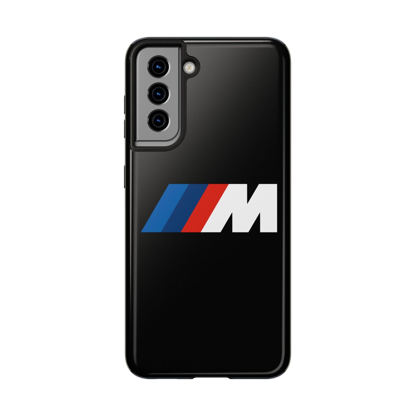 Primary view of Black Samsung S21 BMW M phone case.