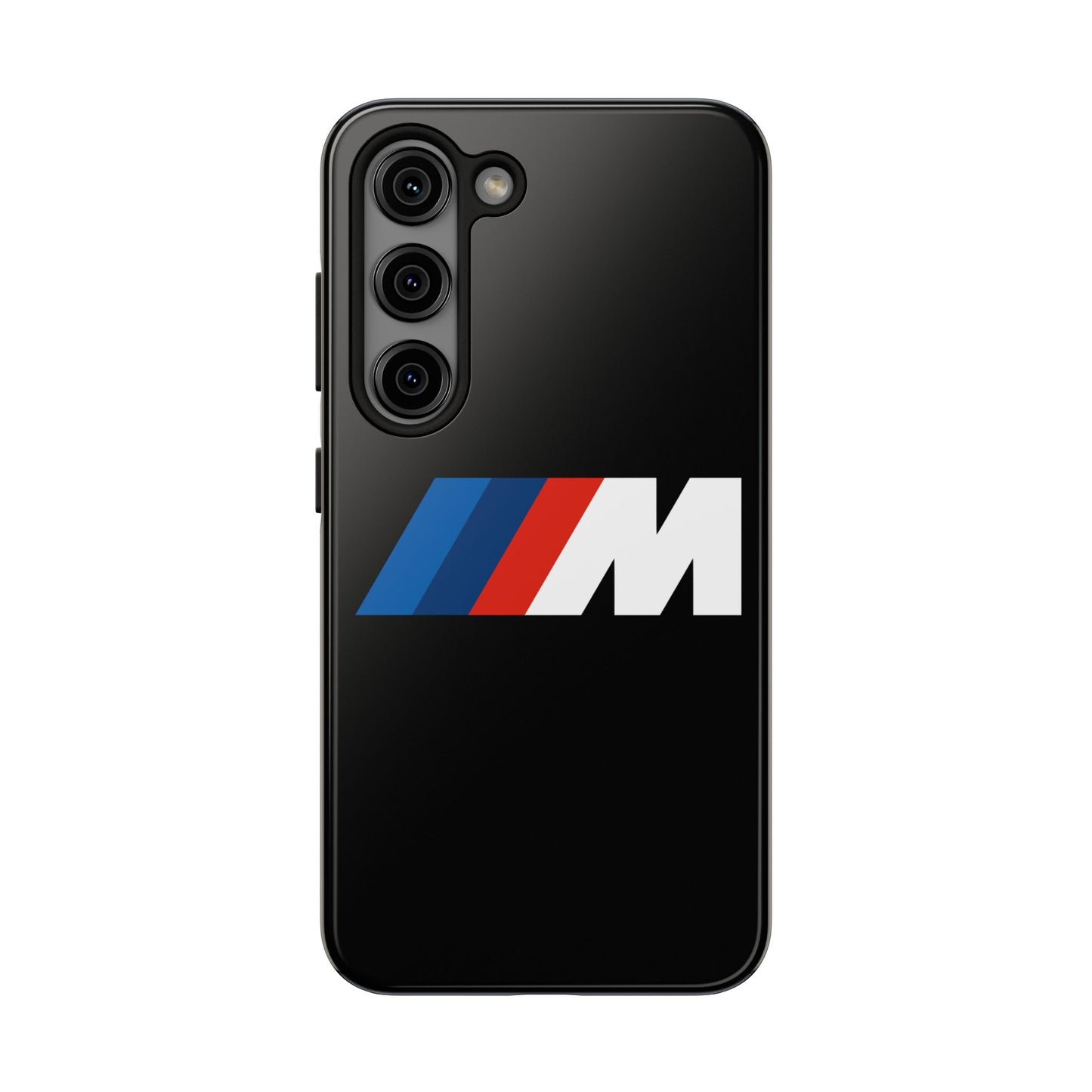 Primary view of Black Samsung S23 BMW M phone case.