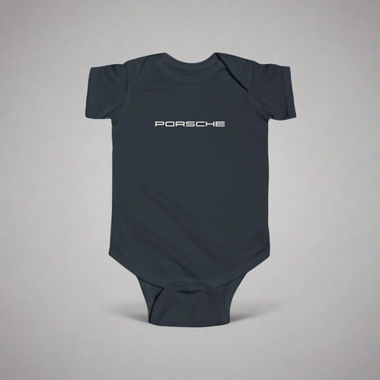 Porsche Onesie. newborn automotive clothing