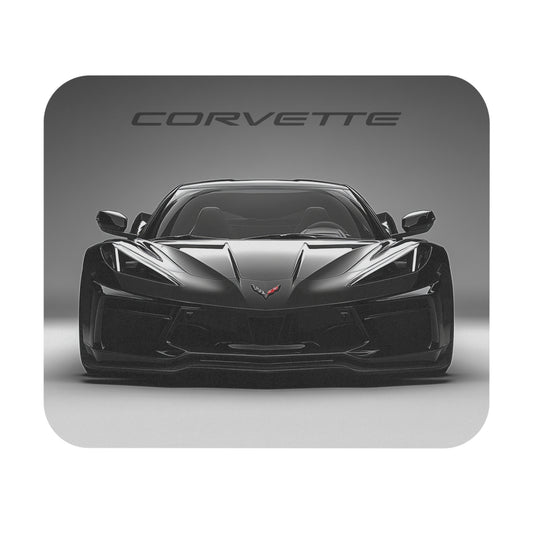 C8 Corvette mouse pad on a white background