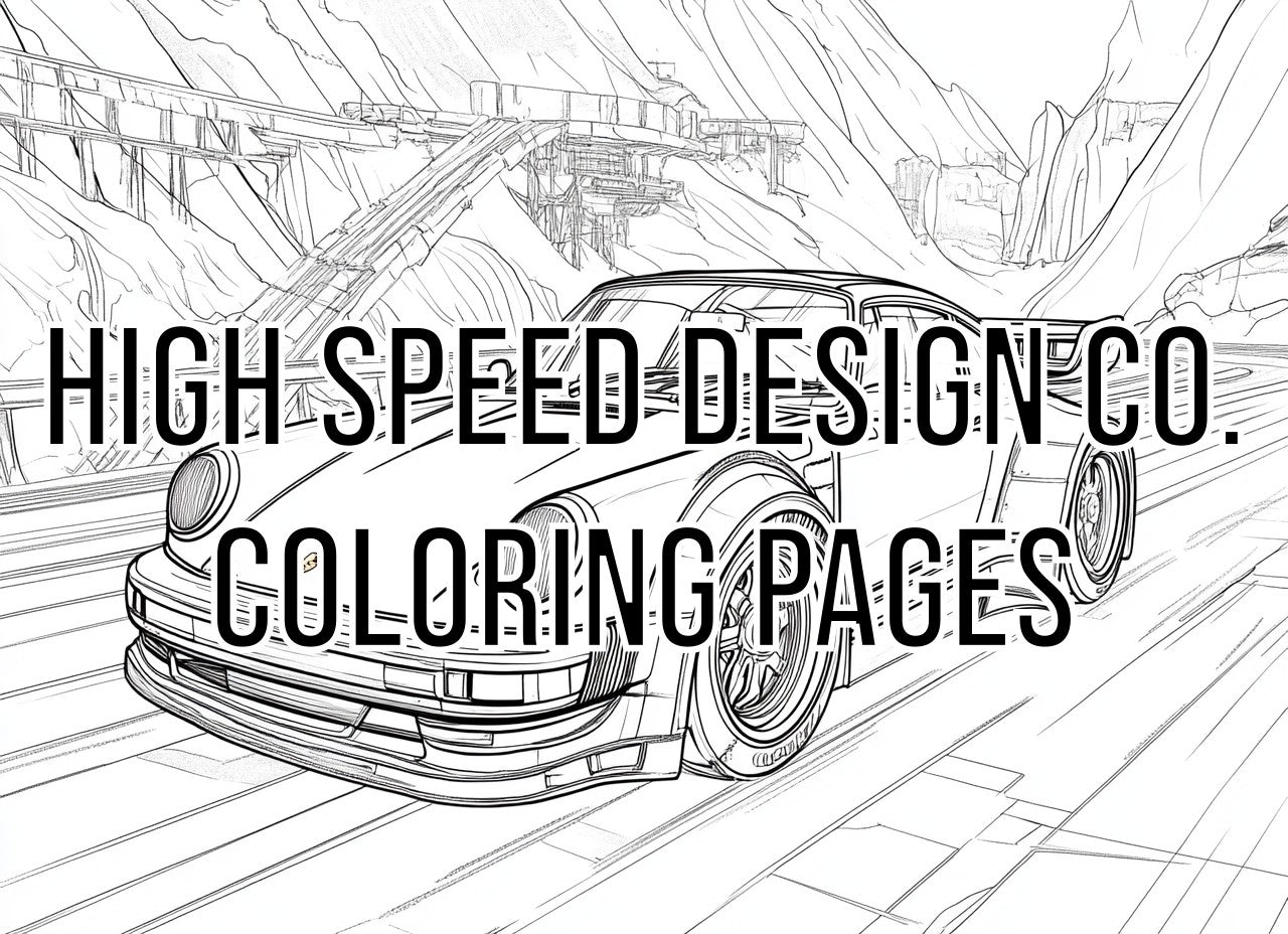 Car Brand Coloring Book