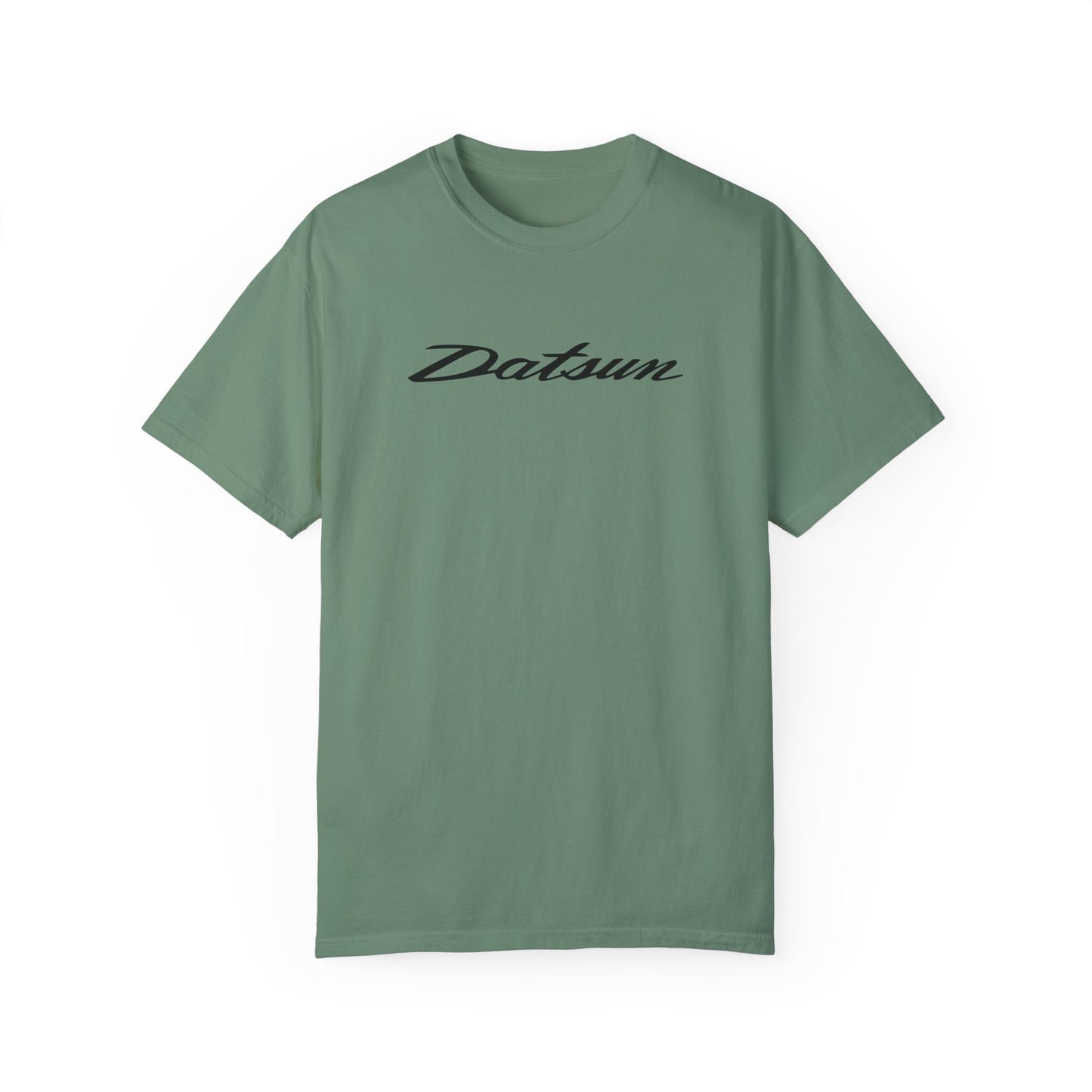 Green Datsun T-Shirt with black text.
