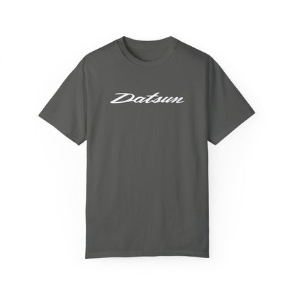 Pepper Datsun T-Shirt with white text.
