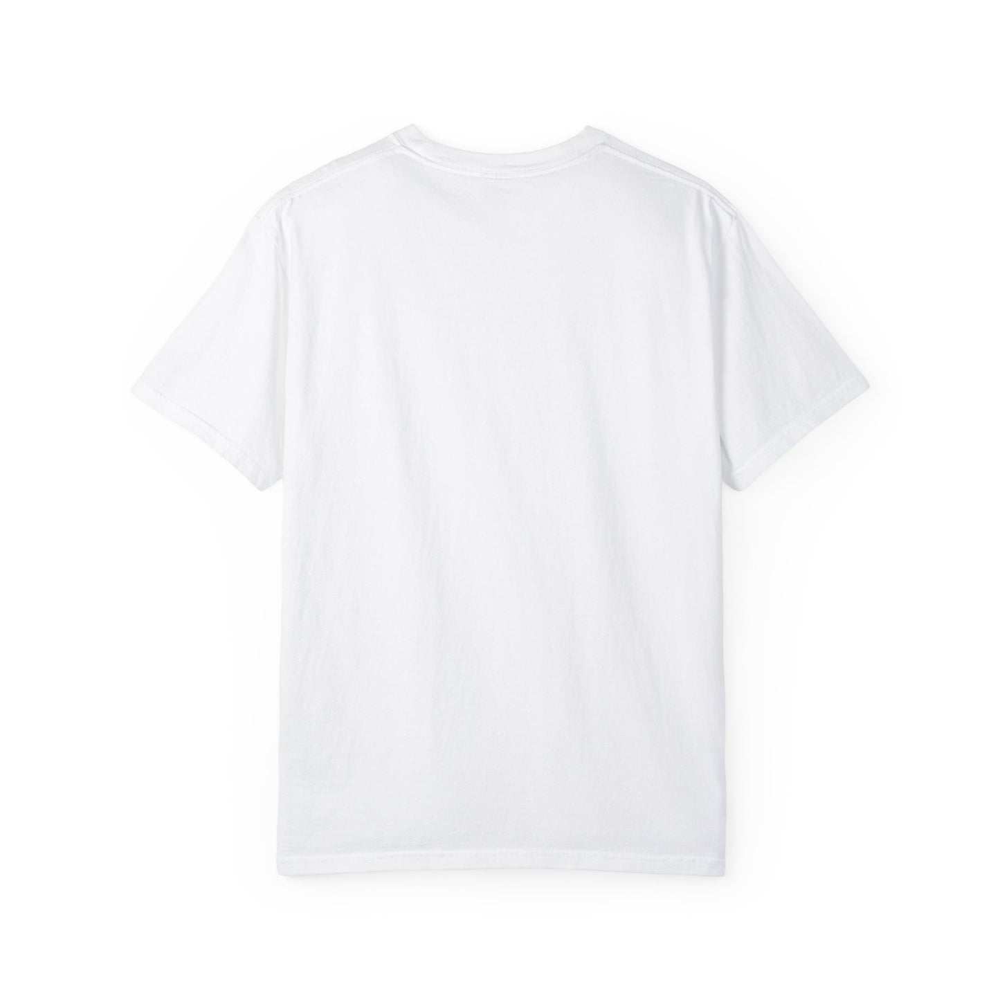 Back of the White Datsun T-Shirt showing no logo or text.
