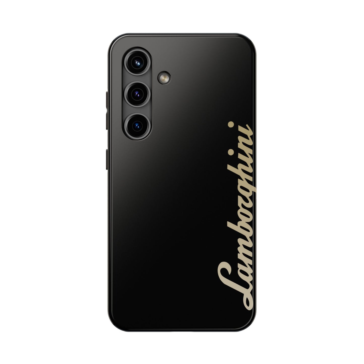 Primary view of Black Samsung Galaxy S24 Lamborghini phone case.