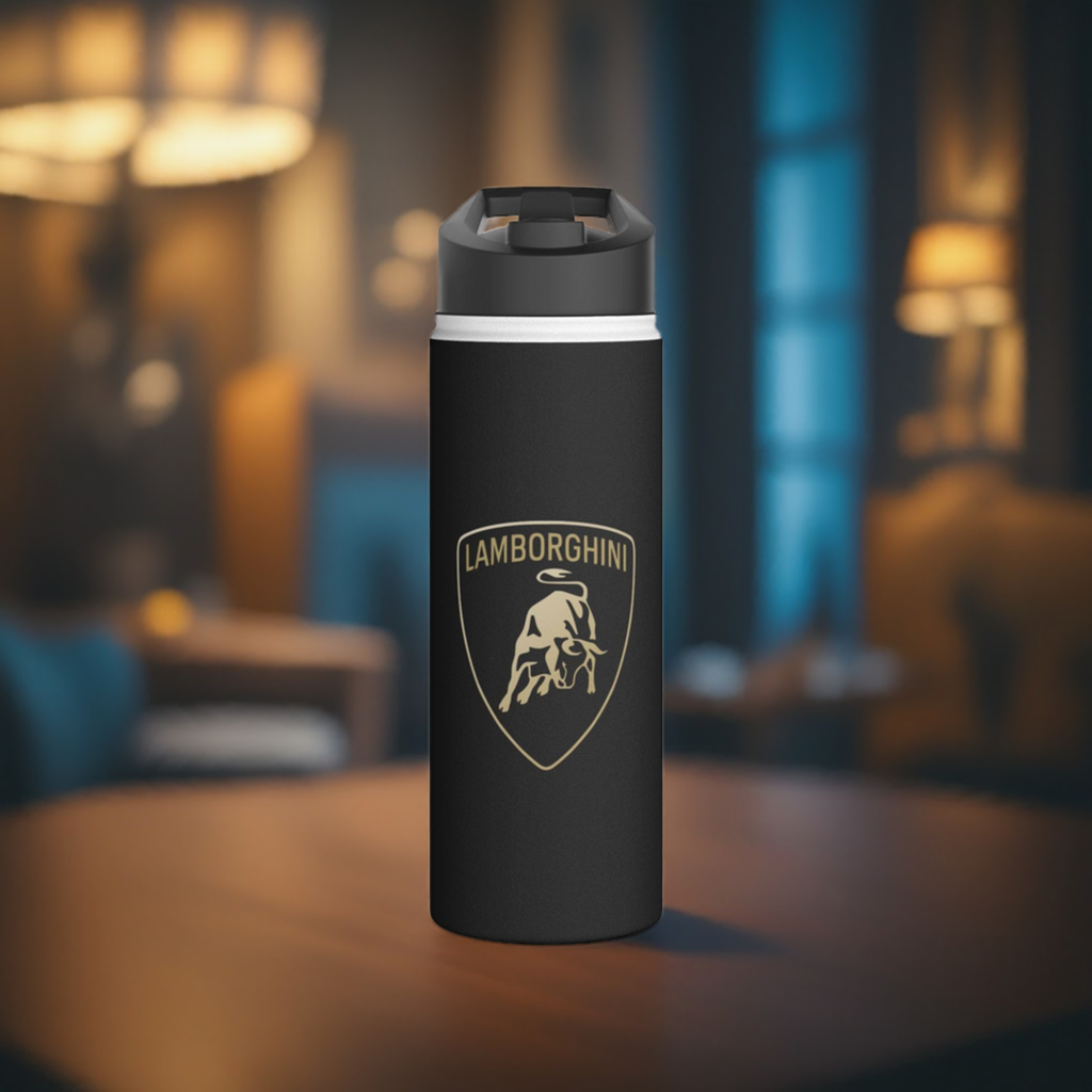 Lamborghini Stainless Steel Water Bottle