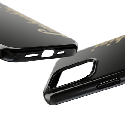 Side view of the Black iPhone 15 Pro Max Lamborghini phone case