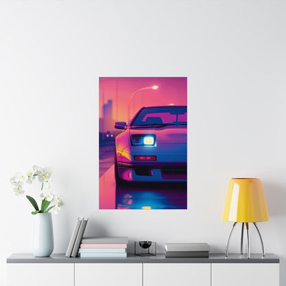 24 x 36 inch 300ZX poster displayed on a wall