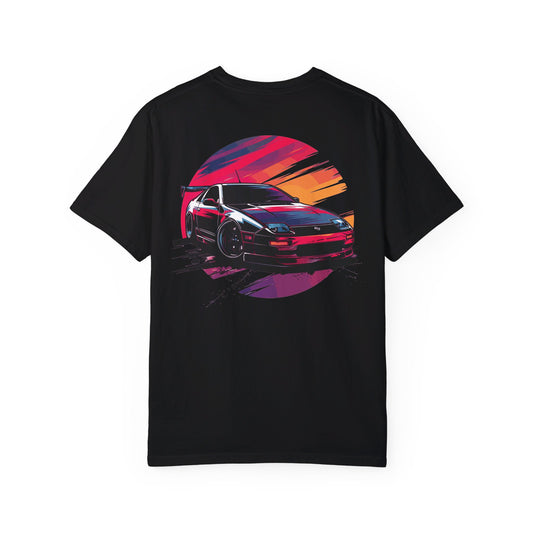 Rear view of Black Nissan 300ZX T-shirt