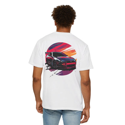 Rear view of White Nissan 300ZX T-shirt