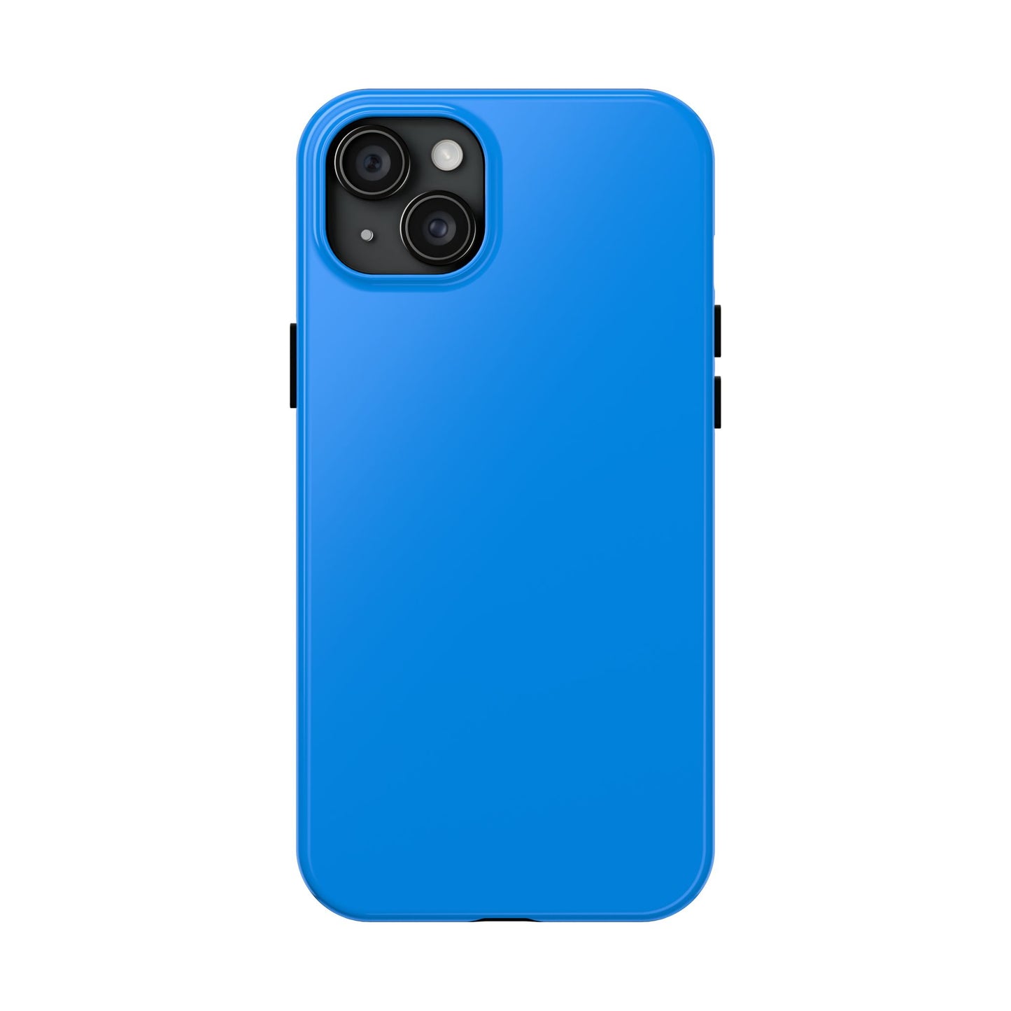 Primary view of iPhone 15 Plus Porsche Mexico Blue phone case.