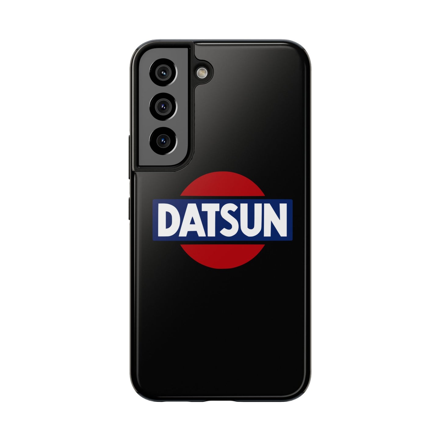 Primary view of Black Samsung Galaxy S22 Datsun phone case.