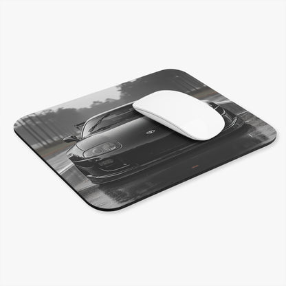 Angled view of the Toyota Supra MK4 mouse pad on a white background