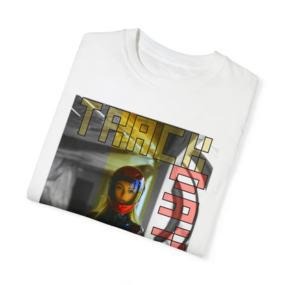 Folded view Track Day White T-shirt