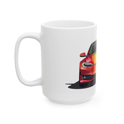 Average Tesla Owner Coffee Mug - High Speed Design Co.