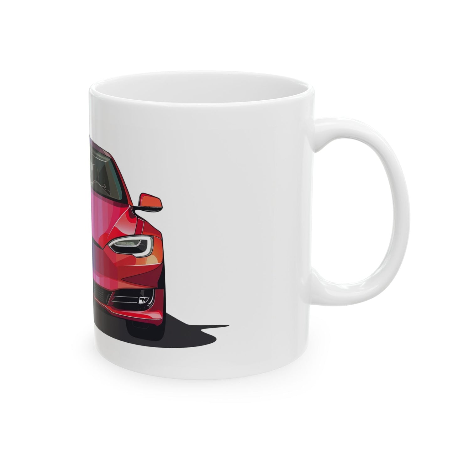 Average Tesla Owner Coffee Mug - High Speed Design Co.