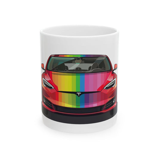 Average Tesla Owner Coffee Mug - High Speed Design Co.