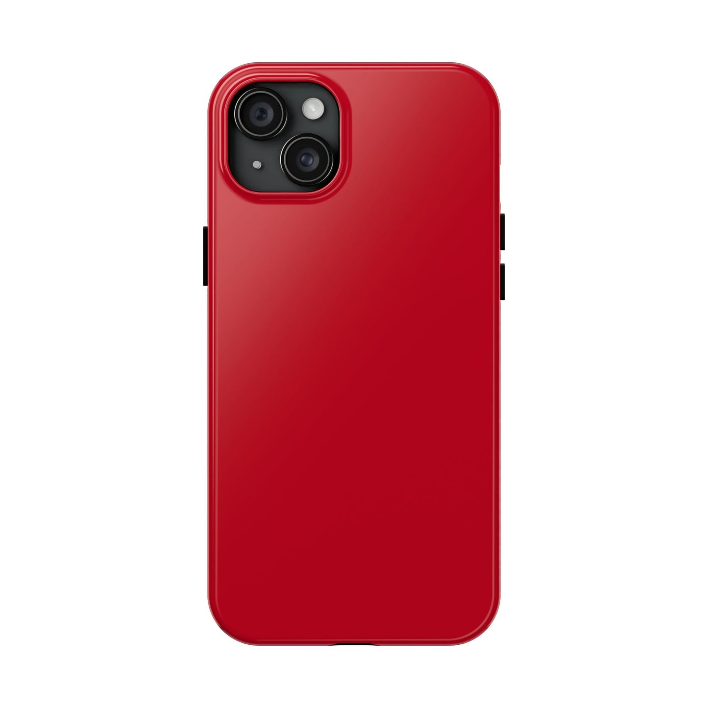 Primary view of iPhone 15 Plus Porsche Guards Red phone case. 